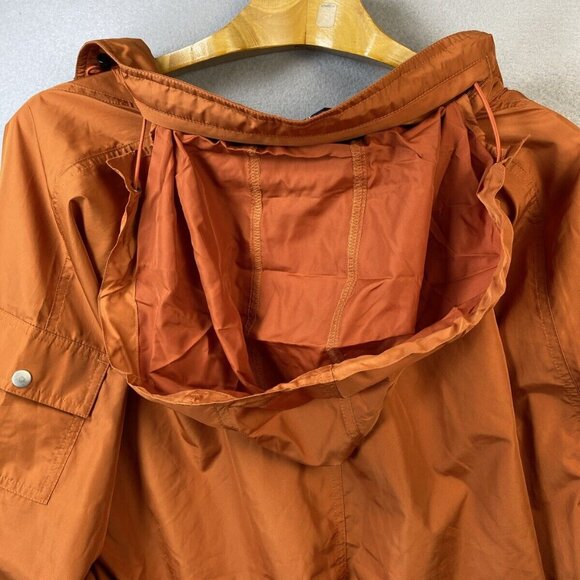 Vantage Nylon Anorak‎ Jacket Mens XL 1/2 Zip Hoodie Windbreaker Vintage Hilton - Picture 13 of 15